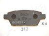 ASHIKA 51-03-312 Brake Pad Set, disc brake